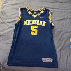 Nike Michigan authentic basketball jersey